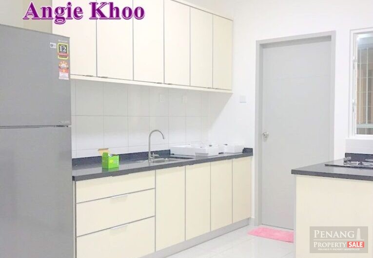 [3 CAR PARK] Fairview Residence Sungai Ara Fully Furnished Reno 970sf