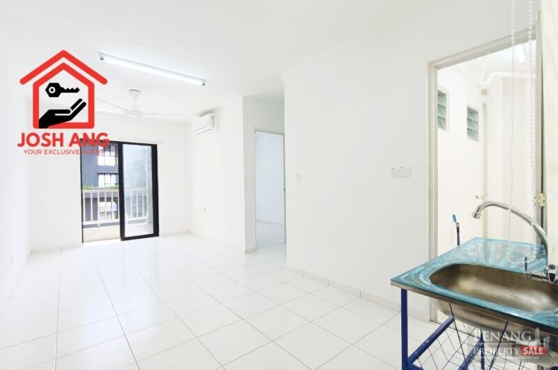 Tri Pinnacle in Tanjung Tokong 650sqft Basic Unit High Floor Brand New