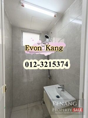 Tri Pinnacle @ Tanjung Tokong 650SF Bare Unit Water Heater AC Install