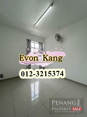 Sierra Residences @ Sungai Ara 1182sf Bare Unit 2 Parkings Pool View