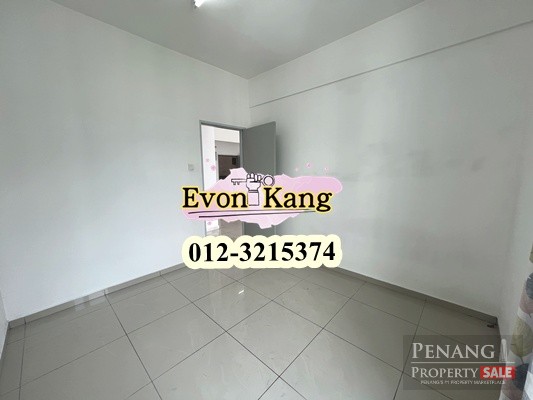 Sierra Residences @ Sungai Ara 1182sf Bare Unit 2 Parkings Pool View