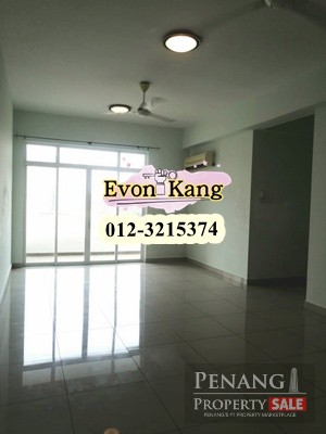 D’Zone Condominium @ Teluk Kumbar 1500SF Renovated Unfurnished