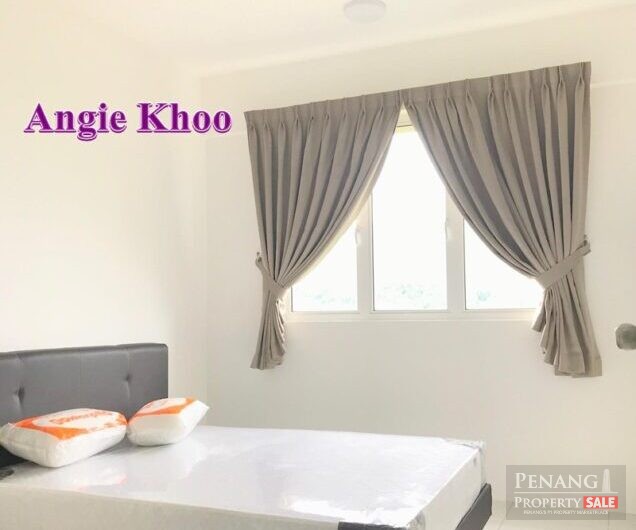[3 CAR PARK] Fairview Residence Sungai Ara Fully Furnished Reno 970sf