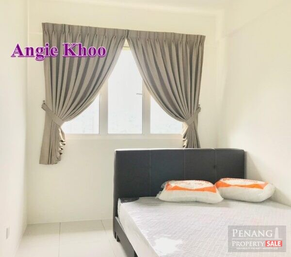 [3 CAR PARK] Fairview Residence Sungai Ara Fully Furnished Reno 970sf