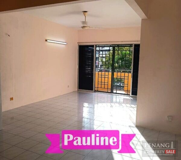 [ Desa Pinang ] 935sqft Low Density 1 Cp Apartment Gelugor Renovated