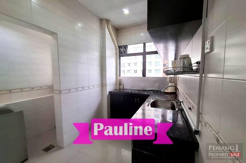Taman Sri Bunga Apartment Jelutong Fixed Car Park Renovated Worth