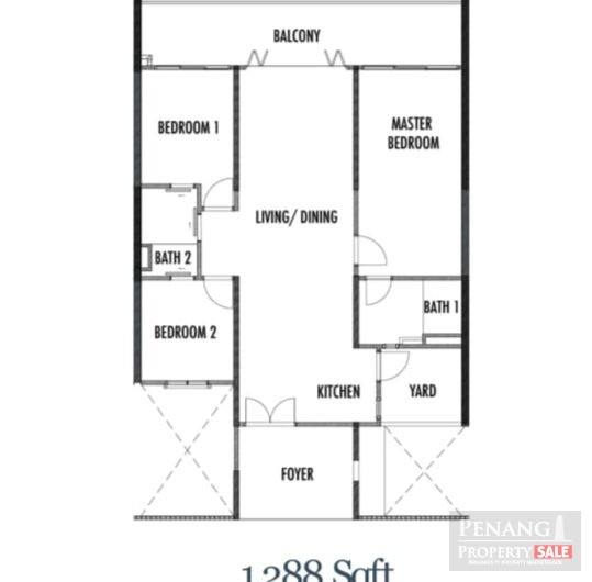 [ Codrington Residence ] Nice Furnished Condo Pulau Tikus Georgetown