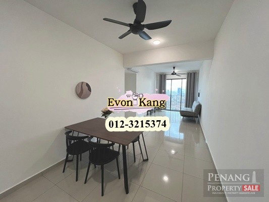 TreeO @ Sungai Ara Bayan Lepas 900SF Fully Furnished 2 Parkings Nice