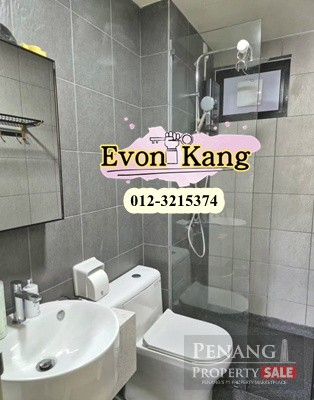 TreeO @ Bayan Lepas Sungai Ara 900SF Kitchen Done Renovated Hill View