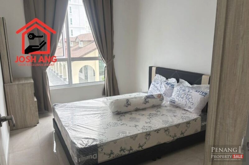Lucerne in Bayan Lepas near Penang Airport 1100sqft Fully Furnished Renovated Brand New Unit