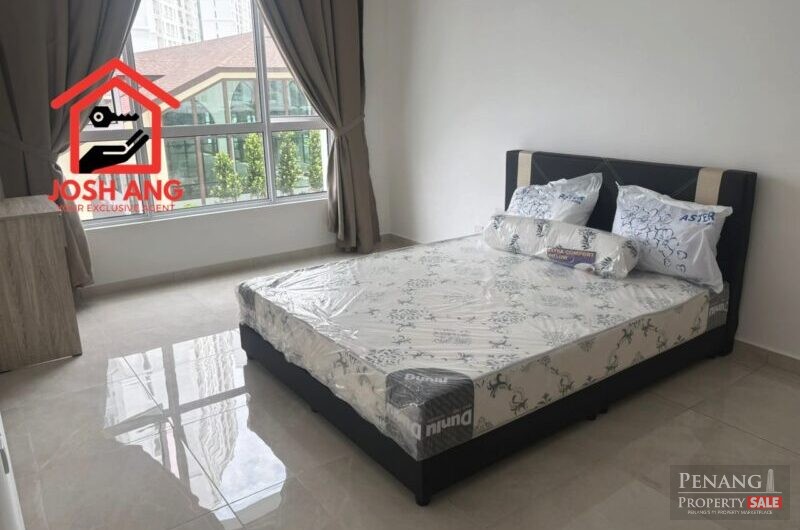 Lucerne in Bayan Lepas near Penang Airport 1100sqft Fully Furnished Renovated Brand New Unit