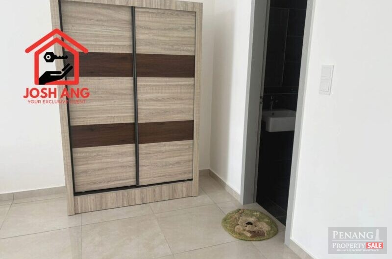 Lucerne in Bayan Lepas near Penang Airport 1100sqft Fully Furnished Renovated Brand New Unit