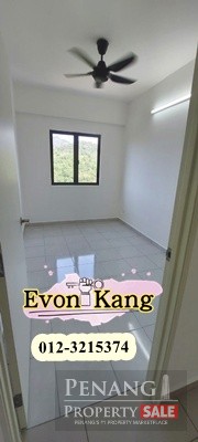TreeO @ Sungai Ara Bayan Lepas 900SF Unfurnished Hill View Worth Deal