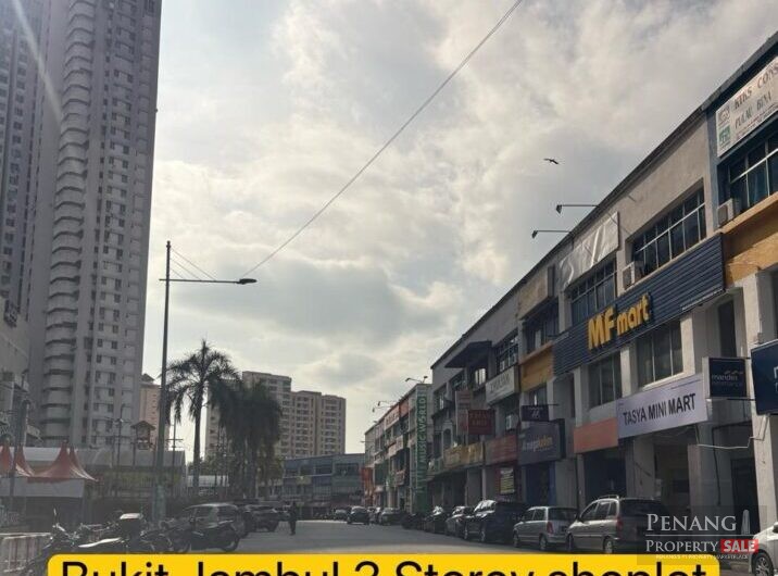 Bukit Jambul 3 Storey Terrace shoplot