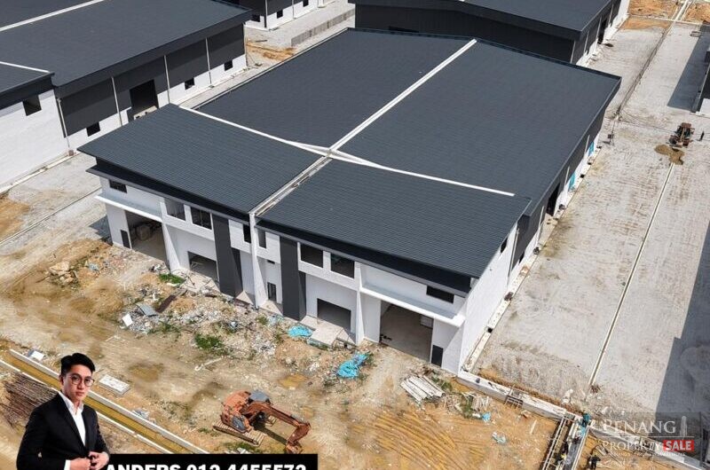 1.5 Storey Semi-Detached Factory For Rent At Sungai Bakap Industrial Area