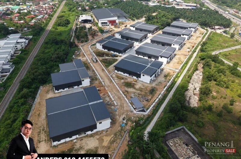 1.5 Storey Semi-Detached Factory For Rent At Sungai Bakap Industrial Area