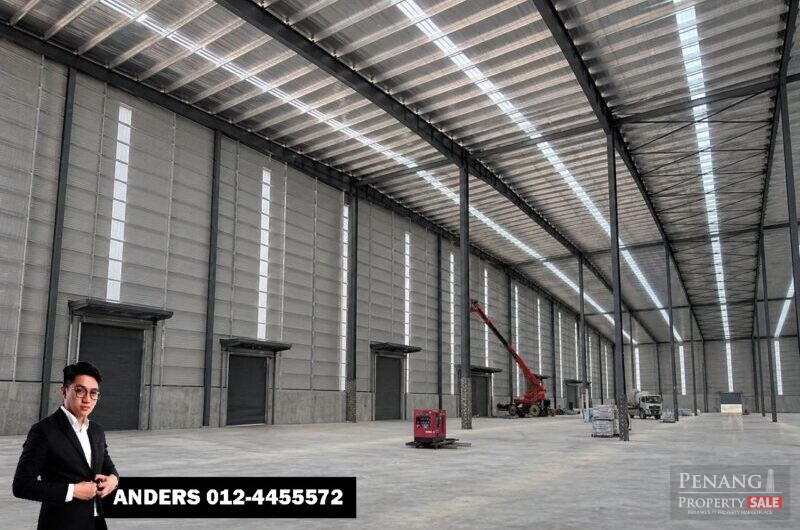 Detached Factory With 3 Storey Office & Large Production Area For Rent @ Butterworth Perai Industrial Area
