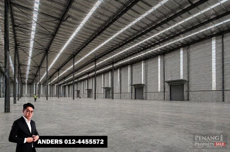 Detached Factory With 3 Storey Office & Large Production Area For Rent @ Butterworth Perai Industrial Area
