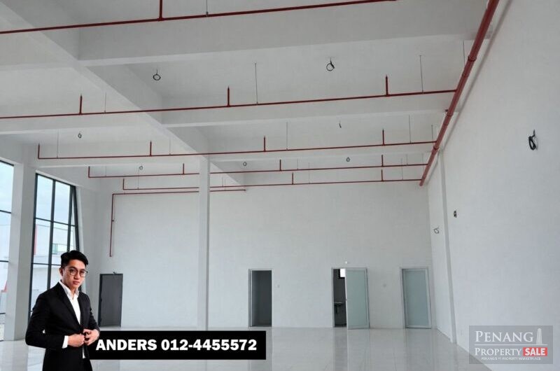 Brand New 1.5 Storey Detached Factory For Rent Valdor Industrial Area (Nearby Batu Kawan – No PDC Consent Required)