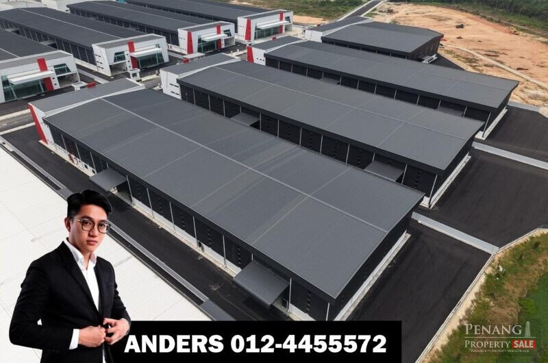 Brand New 1.5 Storey Detached Factory For Rent Valdor Industrial Area (Nearby Batu Kawan – No PDC Consent Required)