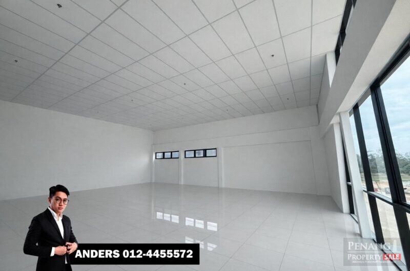 Brand New 1.5 Storey Detached Factory For Rent Valdor Industrial Area (Nearby Batu Kawan – No PDC Consent Required)