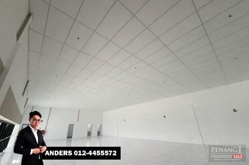 Brand New 1.5 Storey Detached Factory For Rent Valdor Industrial Area (Nearby Batu Kawan – No PDC Consent Required)