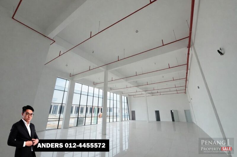 Brand New 1.5 Storey Detached Factory For Rent Valdor Industrial Area (Nearby Batu Kawan – No PDC Consent Required)