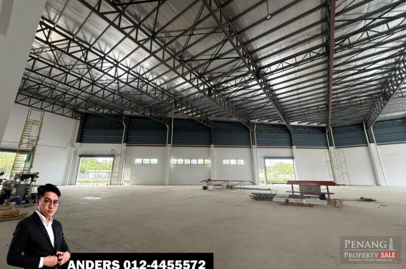 1.5 Storey New Detached Factory For Rent @ Penang Batu Kawan Industrial Park