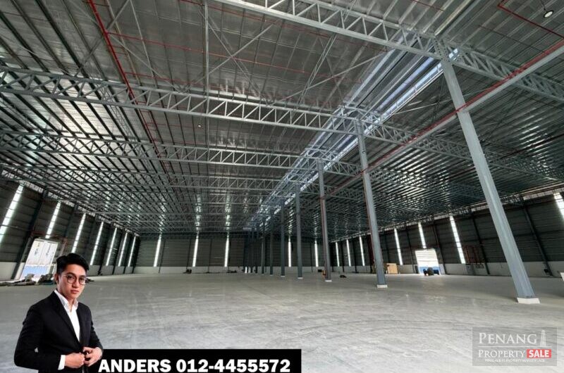Brand New Modern Factory For Rent @ Prai Industrial Area, Penang