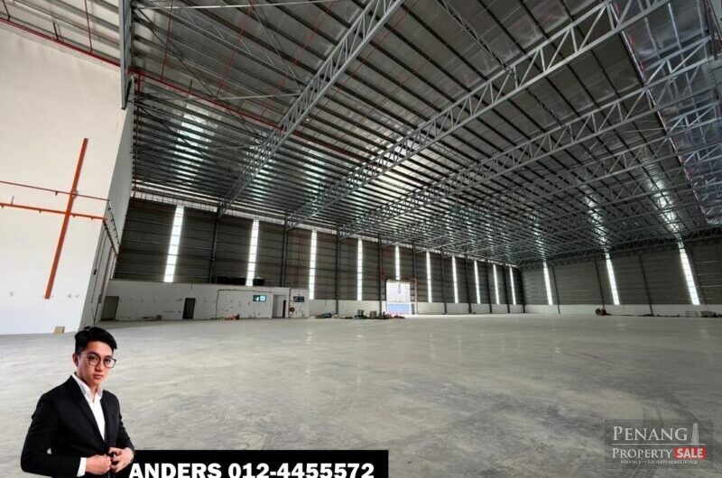 Brand New Modern Factory For Rent @ Prai Industrial Area, Penang