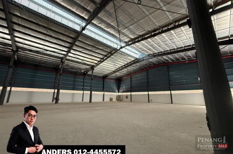 Single Storey Detached Factory For Rent @ Bukit Minyak Industrial Area