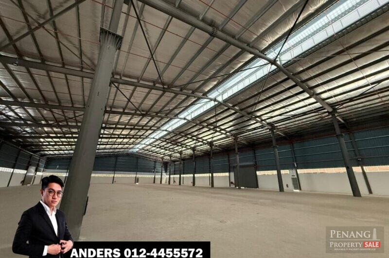 Single Storey Detached Factory For Rent @ Bukit Minyak Industrial Area