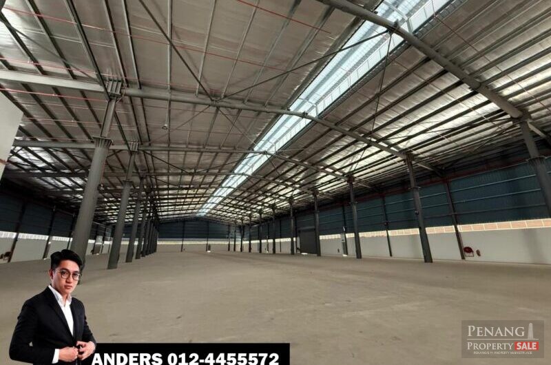 Single Storey Detached Factory For Rent @ Bukit Minyak Industrial Area