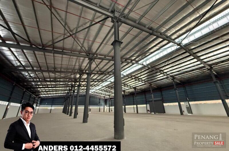 Single Storey Detached Factory For Rent @ Bukit Minyak Industrial Area