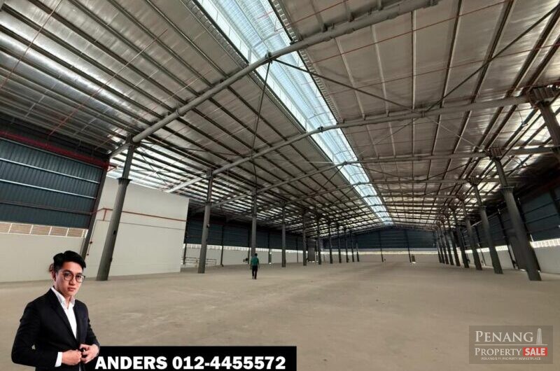 Single Storey Detached Factory For Rent @ Bukit Minyak Industrial Area