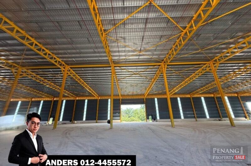 New 1.5 Storey Detached Factory For Rent @ Penang Bukit Minyak Industrial Area
