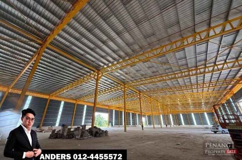 New 1.5 Storey Detached Factory For Rent @ Penang Bukit Minyak Industrial Area