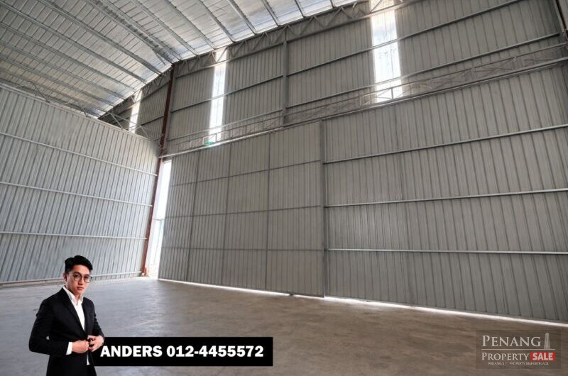 Single Storey Warehouse For Rent @ Penang Juru Industrial Area