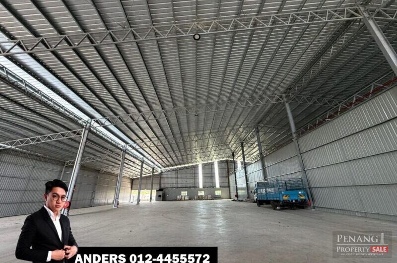 Single Storey Warehouse For Rent @ Penang Juru Industrial Area