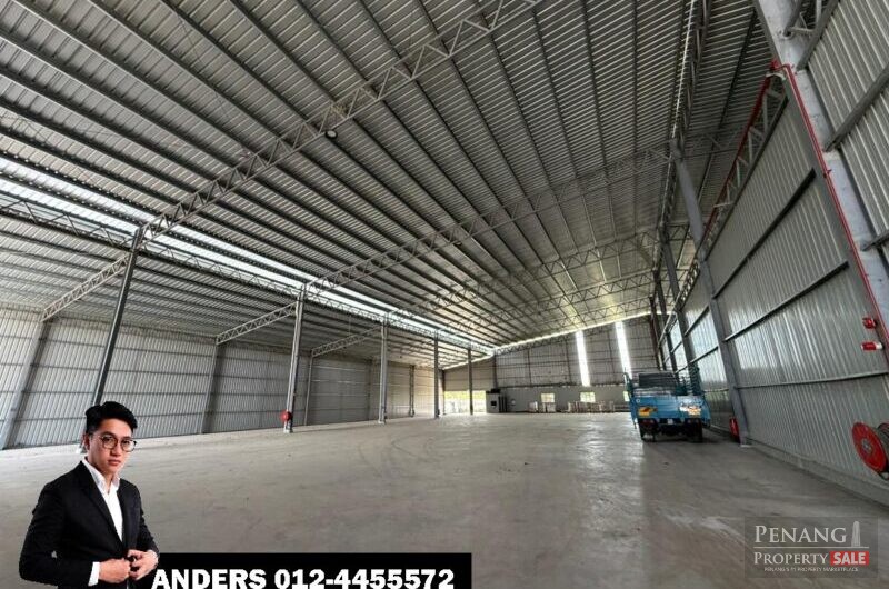 Single Storey Warehouse For Rent @ Penang Juru Industrial Area