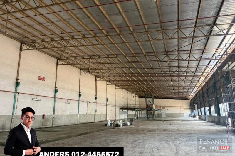 1.5 Storey Semi-Detached Factory For Rent @ Kawasan Perusahaan Perai / Prai