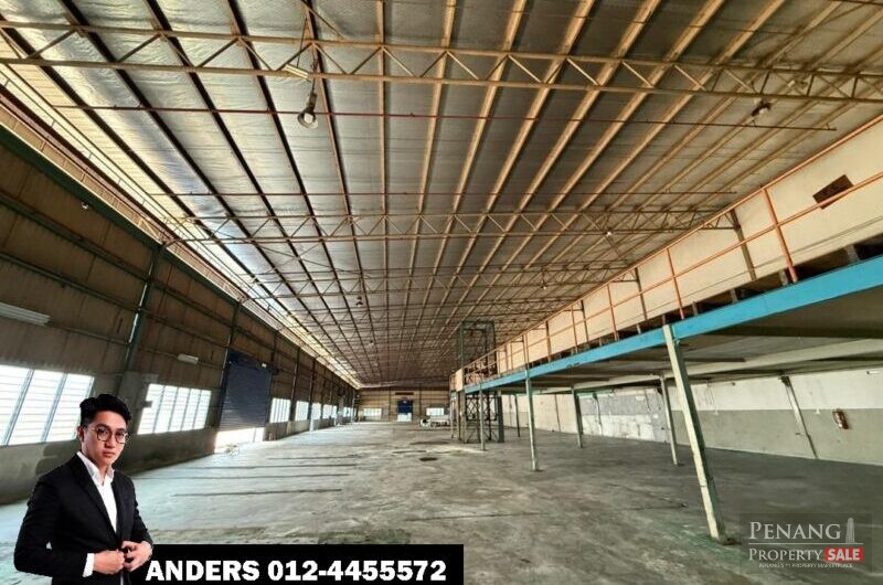 1.5 Storey Semi-Detached Factory For Rent @ Kawasan Perusahaan Perai / Prai