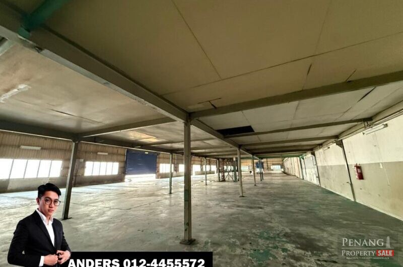 1.5 Storey Semi-Detached Factory For Rent @ Kawasan Perusahaan Perai / Prai