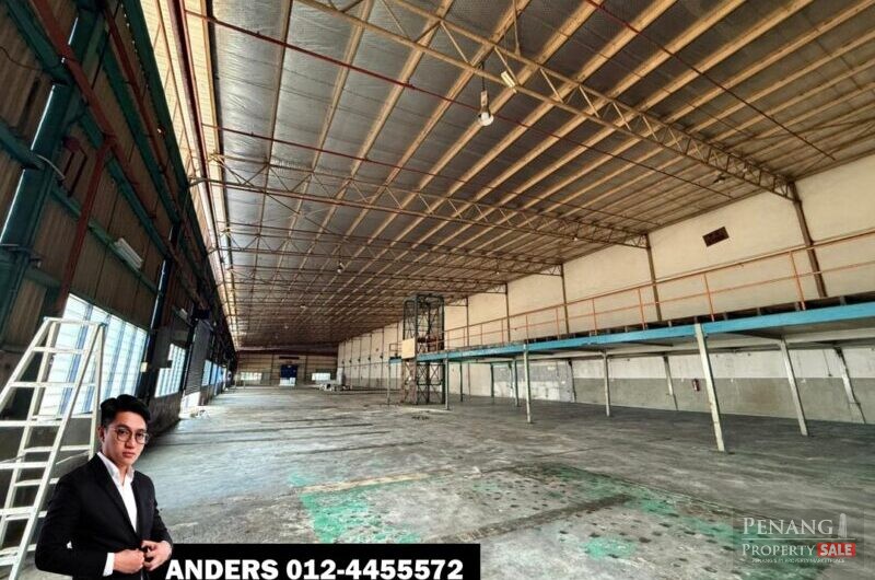1.5 Storey Semi-Detached Factory For Rent @ Kawasan Perusahaan Perai / Prai