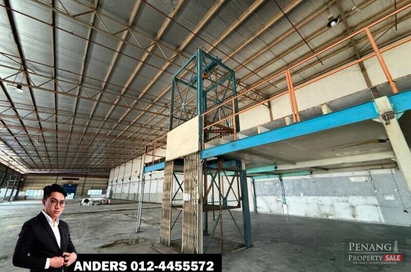 1.5 Storey Semi-Detached Factory For Rent @ Kawasan Perusahaan Perai / Prai