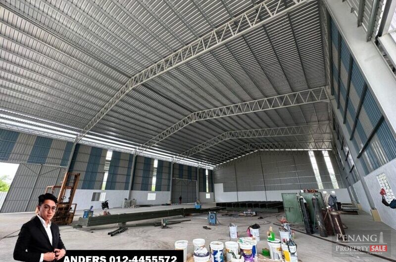 Single Storey Warehouse For Rent | Juru Industrial Area (Nearby Penang Science Park)