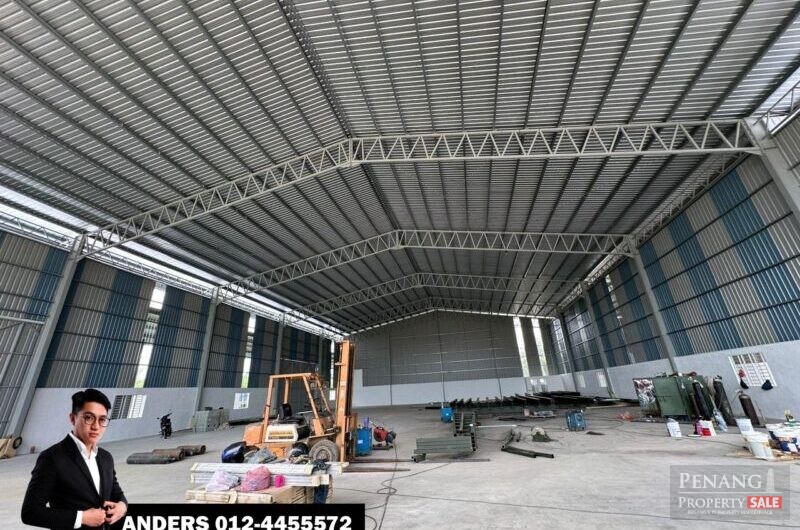 Single Storey Warehouse For Rent | Juru Industrial Area (Nearby Penang Science Park)