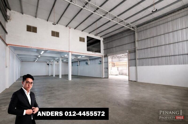 1.5 Storey Semi-Detached Factory For Sale | Taman IKS Bukit Minyak, Bukit Minyak