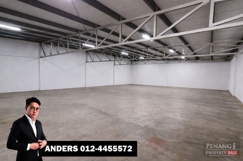 1.5 Storey Semi-Detached Factory For Sale | Taman IKS Bukit Minyak, Bukit Minyak