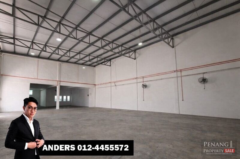 1.5 Storey Semi-Detached Factory For Sale | Taman IKS Bukit Minyak, Bukit Minyak